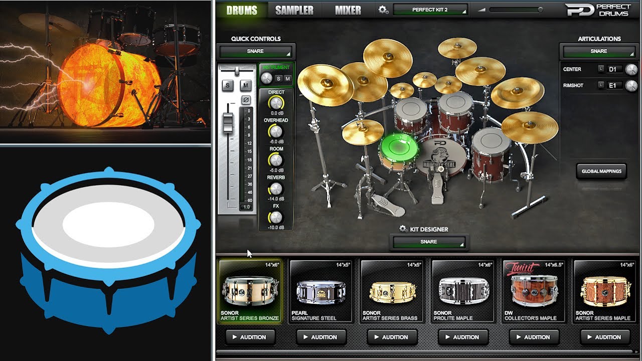 Metal drum kit fl studio